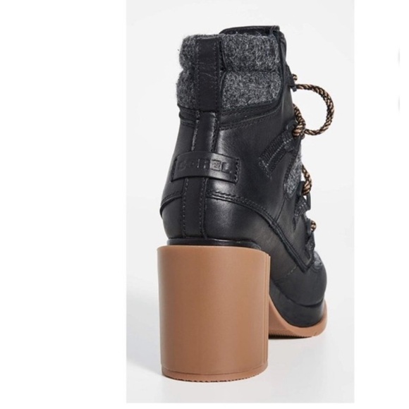 Sorel Blake Waterproof Leather Lace-up Boots Black  NL3306-010 Gorpcore Winter - Picture 15 of 16